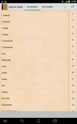 Catholic Bible android App screenshot 7